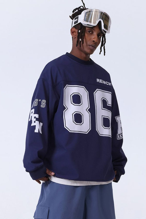 XwXwSeui Women Men Fashionable Loose Single Double Board Hip-Hop Style Sweater