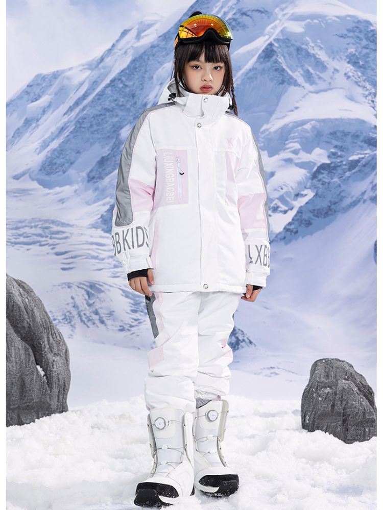 XwXwSeui Kids Loose Insulated Ski Pants