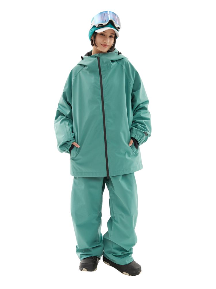 XwXwSeui Men Women Loose Thickened Snow Suits