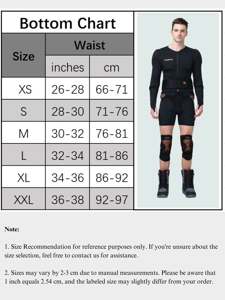 XwXwSeui Men Women Impact Pro Hip & Knee Pads