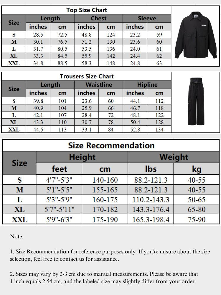 XwXwSeui Men's Women's Waterproof Single Double Board Loose Hip-Hop Fashion Ski Suits