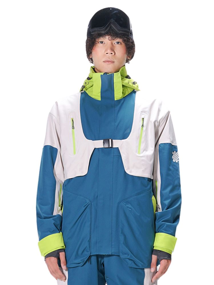 XwXwSeui Men Women Outdoor Windproof Snow Jacket