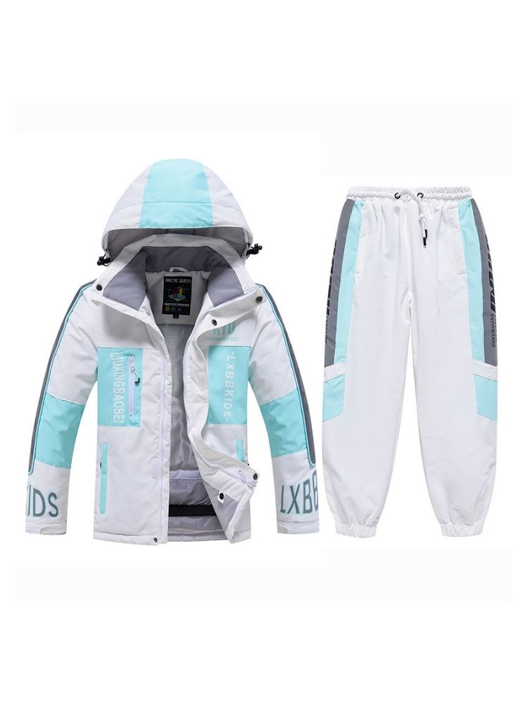 XwXwSeui Kids Reflective Insulated Snow Suits