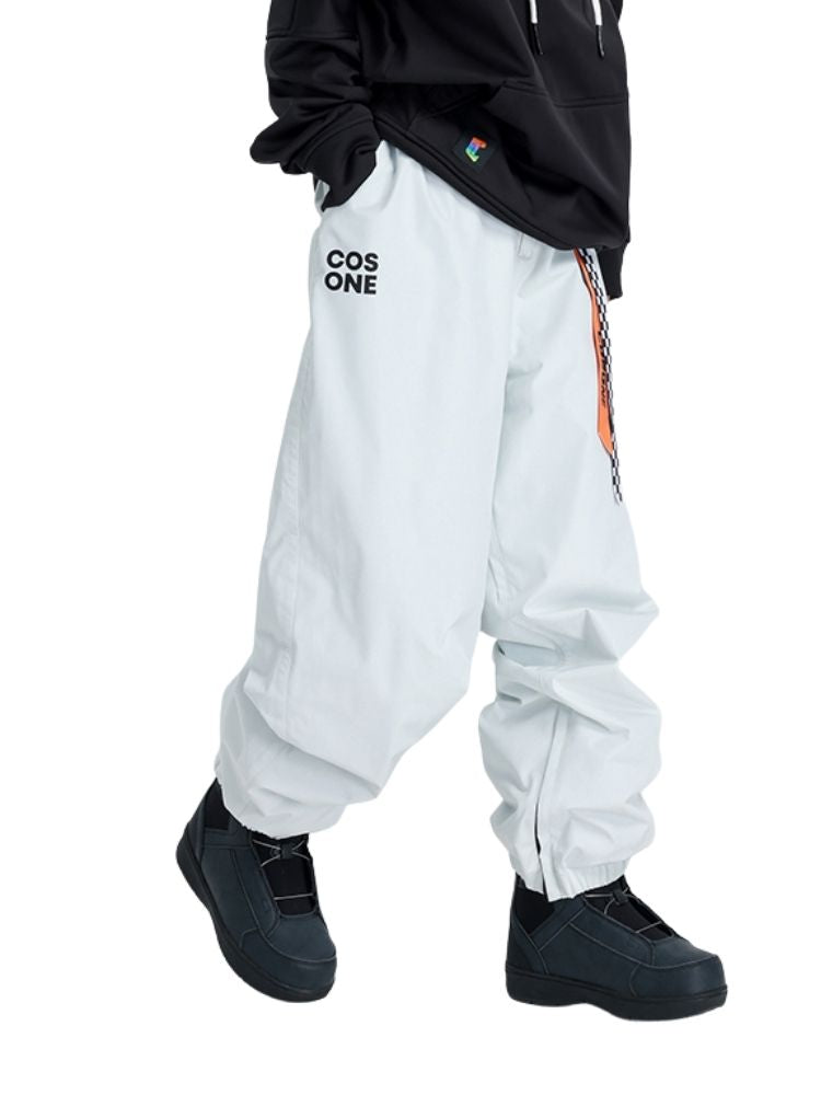 XwXwSeui Men Women Baggy Hip-Hop Ski Pants