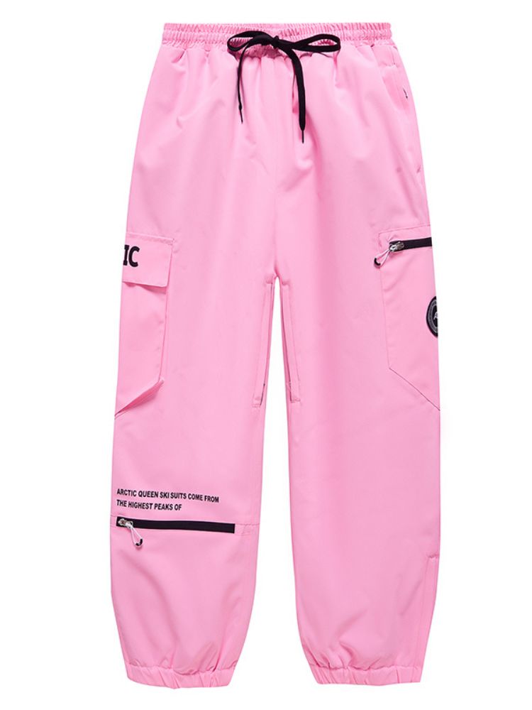 XwXwSeui Men Women Shell Oversize Ski Pants