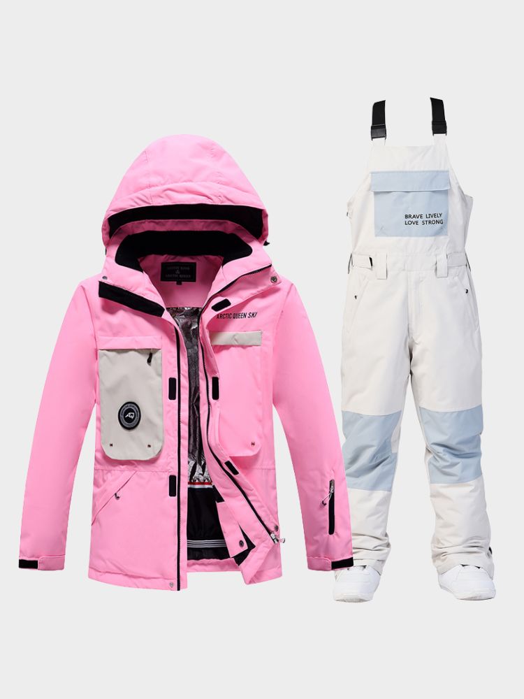 XwXwSeui Men Women Outdoor Windproof Snow Suits