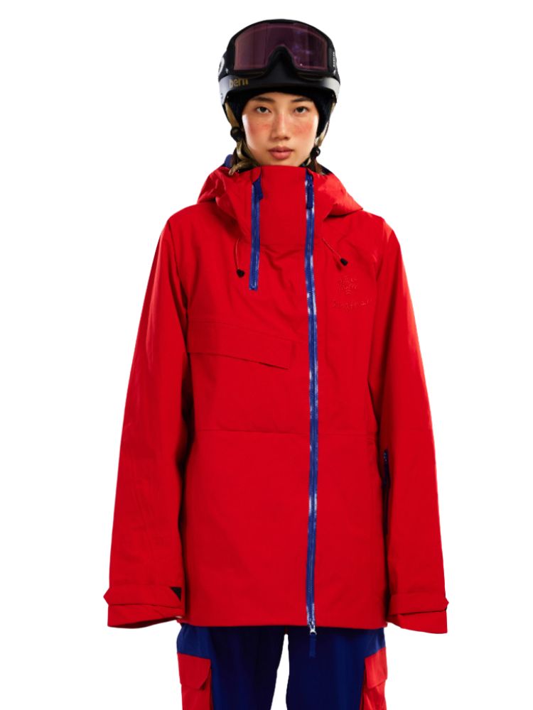 XwXwSeui Men Women 3L Waterproof Shell Snow Jacket