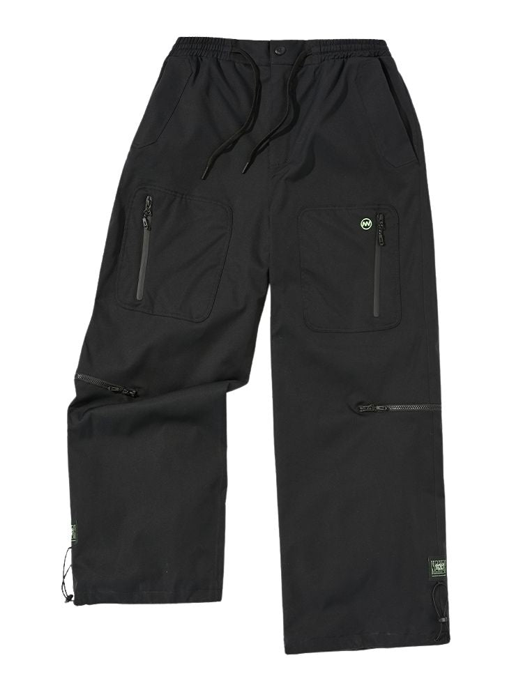 XwXwSeui Men Women Loose Insulated Ski Pants