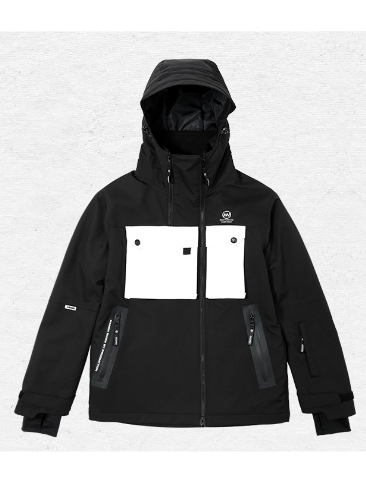 XwXwSeui Men Women  Limited Edition Hood Snow Jacket