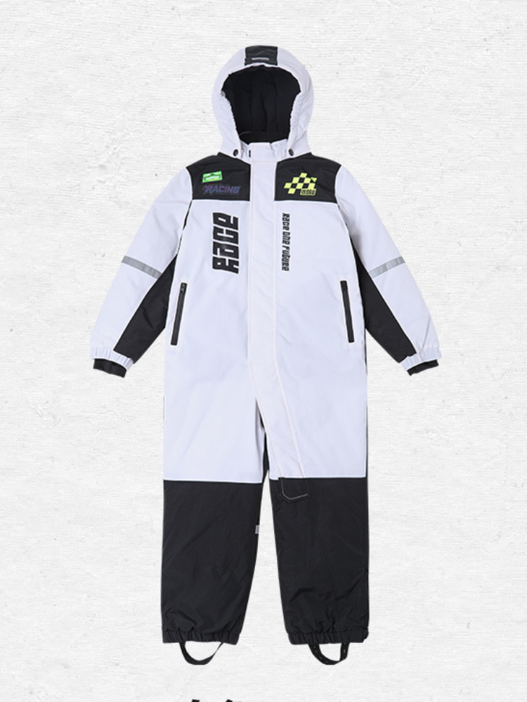 XwXwSeui Kids Insulated Hood Ski Jumpsuits