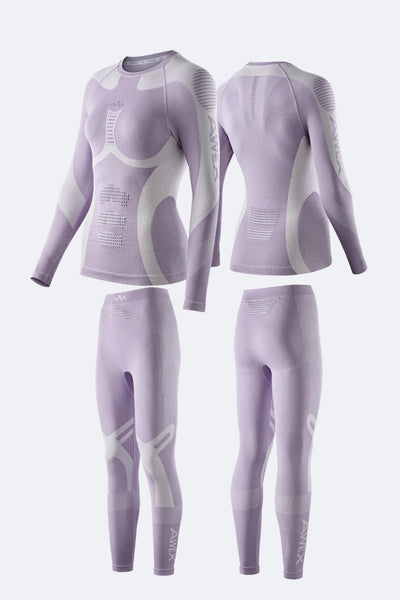 NANEND Women's Fleeced Skiing Base Layer