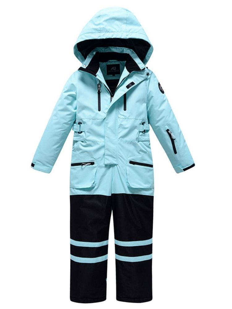 XwXwSeui Kids Insulated Breathable Ski Jumpsuit