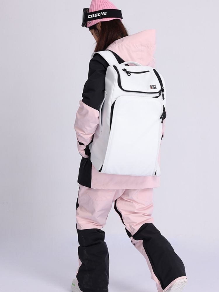 XwXwSeui Men Women Colorblock Outdoor Snow Suits