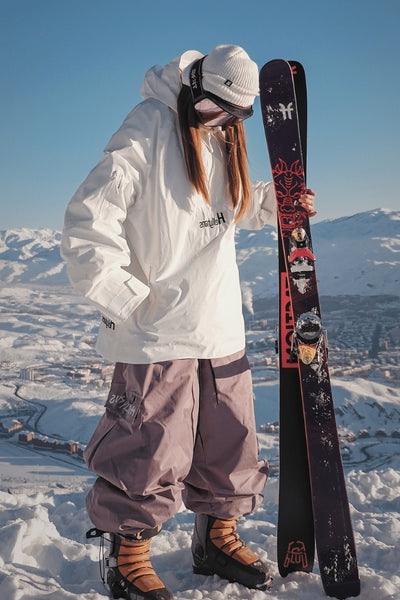 XwXwSeui Men Women Alpine Hooded Snowboarding Jacket