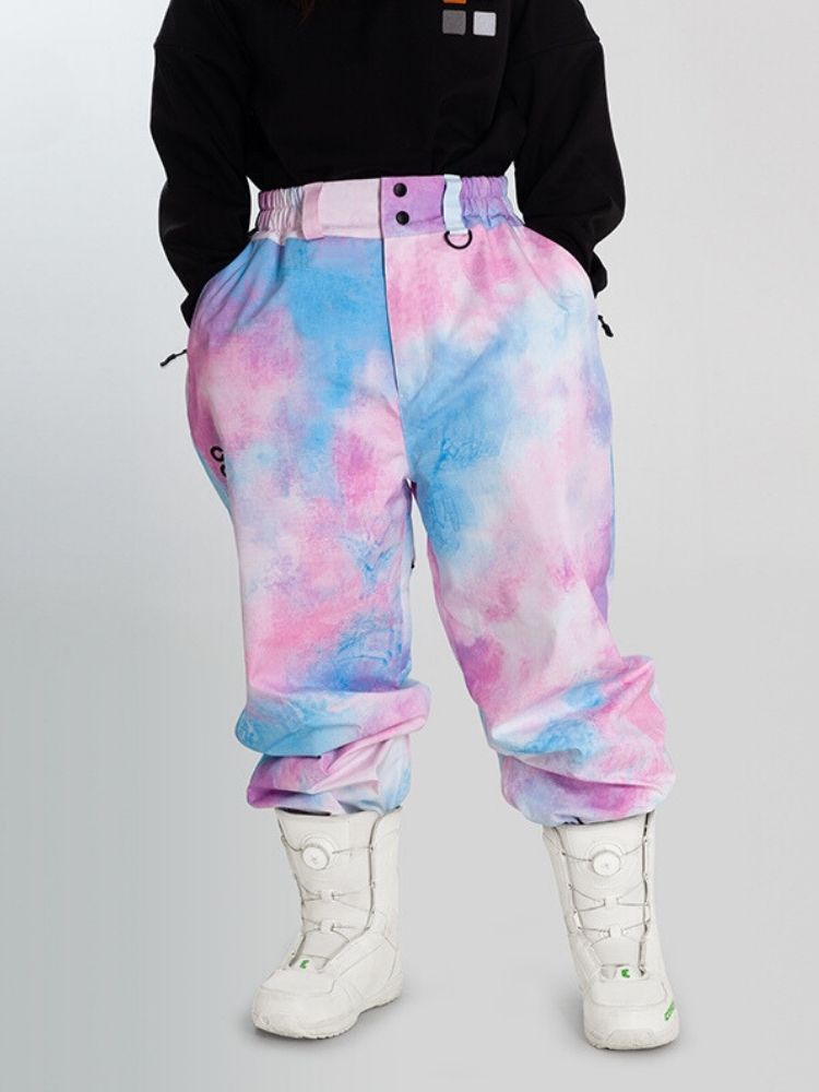 XwXwSeui Men Women Baggy Hip-Hop Ski Pants