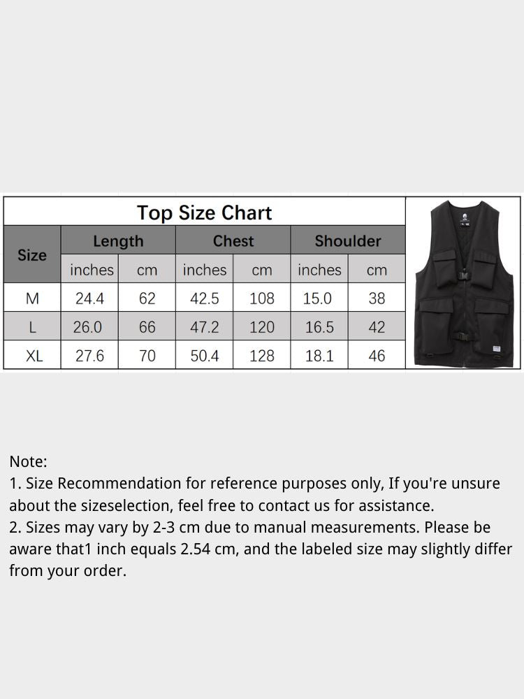 XwXwSeui Men Women Winter Hunter Cargo Vest Insulated Ski Vest