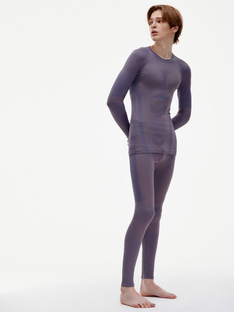 XwXwSeui Seamless Leggings Ski Base Layers