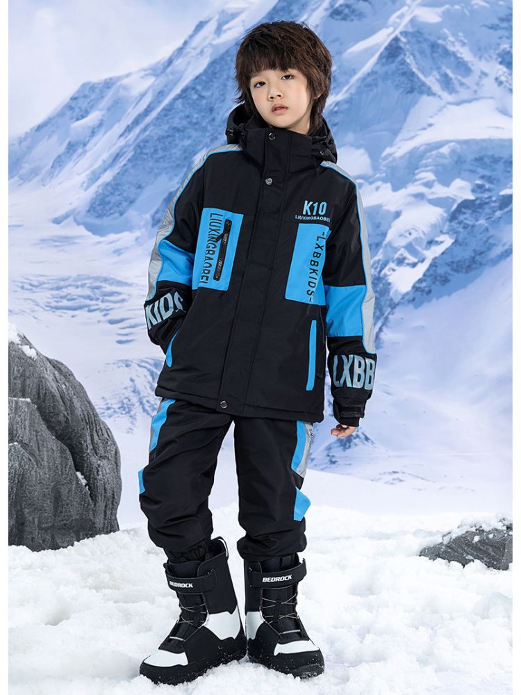 XwXwSeui Kids Loose Insulated Ski Pants