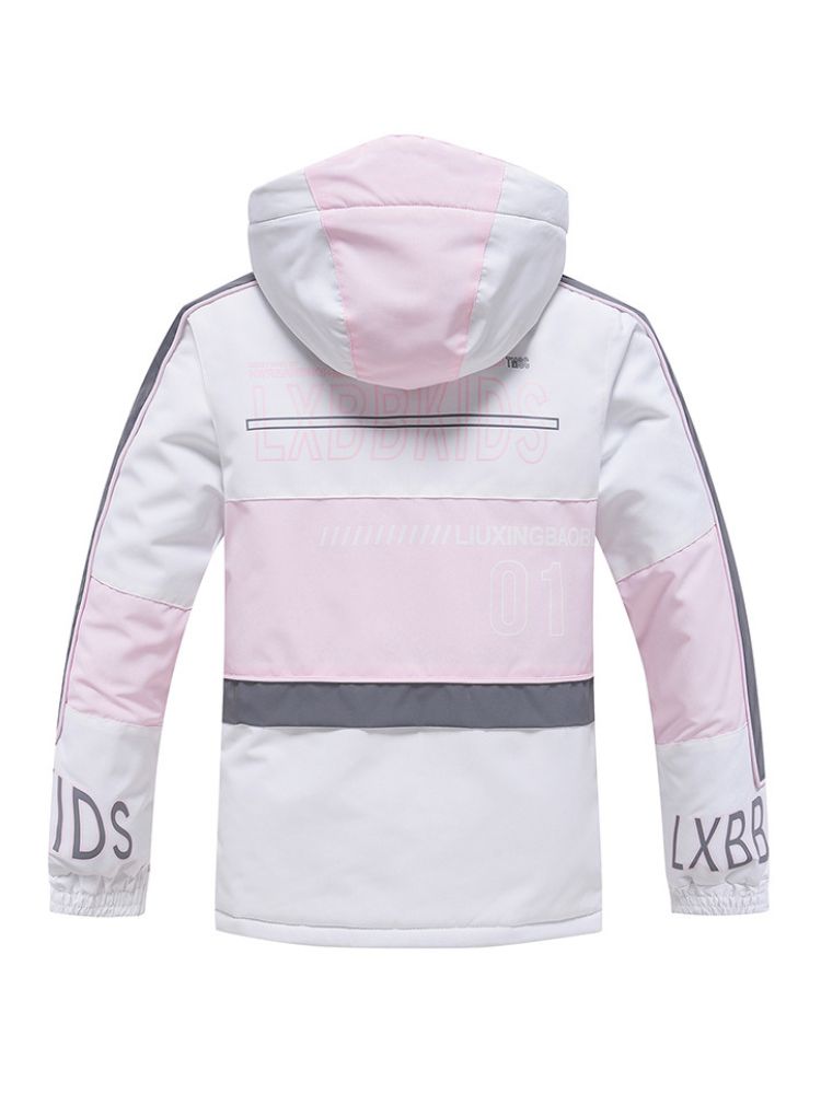 XwXwSeui Kids Reflective Insulated Snow Jacket