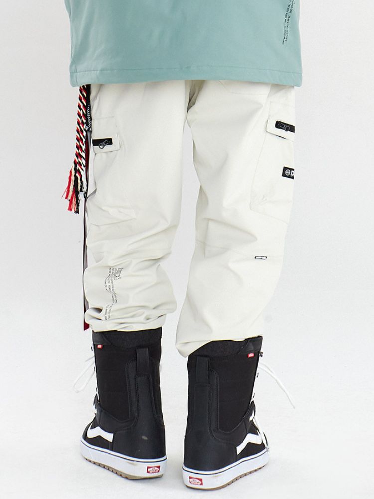 XwXwSeui Men Women Narrow Mouth Loose Ski Pants