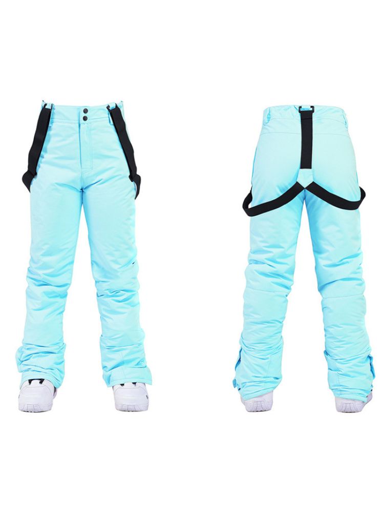 XwXwSeui Men Women Windproof Insulated Snow Suits-White Series