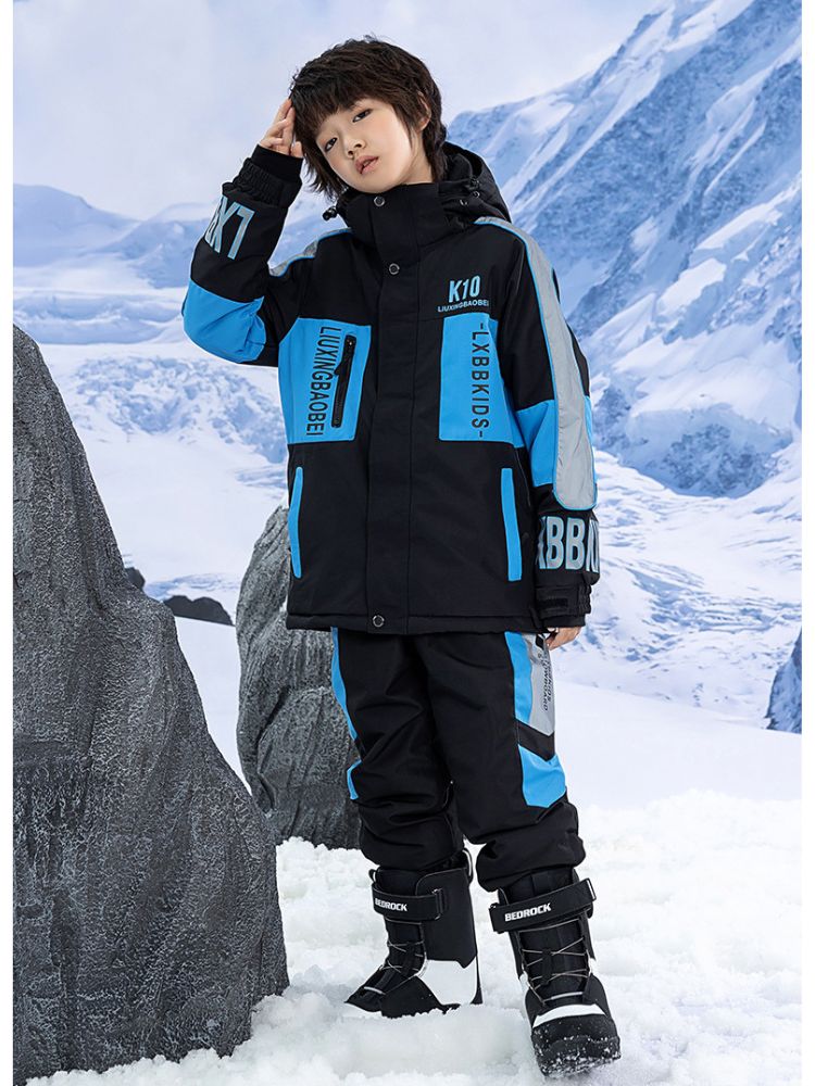 XwXwSeui Kids Loose Insulated Ski Pants