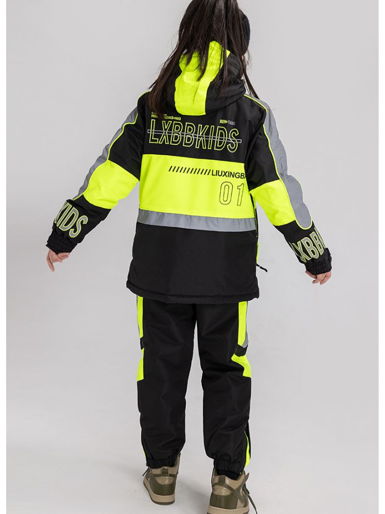 XwXwSeui Kids Loose Insulated Ski Pants