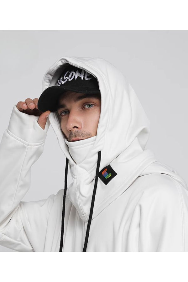 XwXwSeui Men Women Catoon Rabbit Snow Helmet Hood-Waterproof