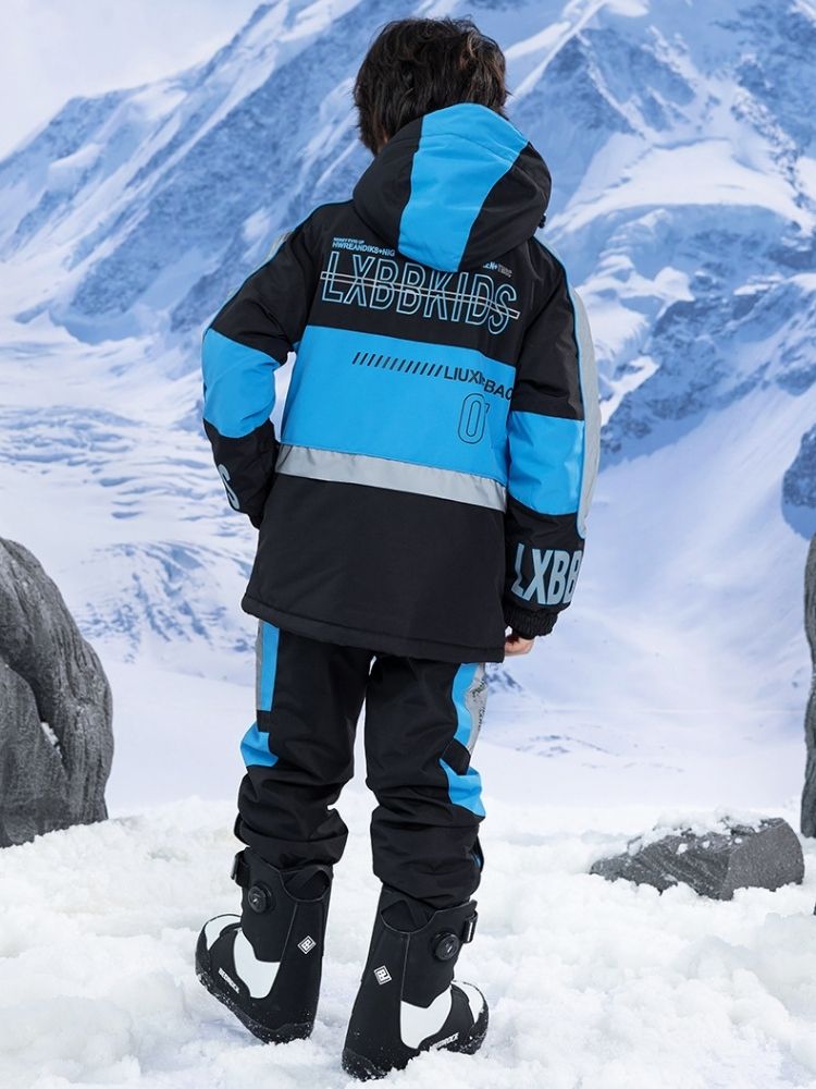 XwXwSeui Kids Reflective Insulated Snow Suits