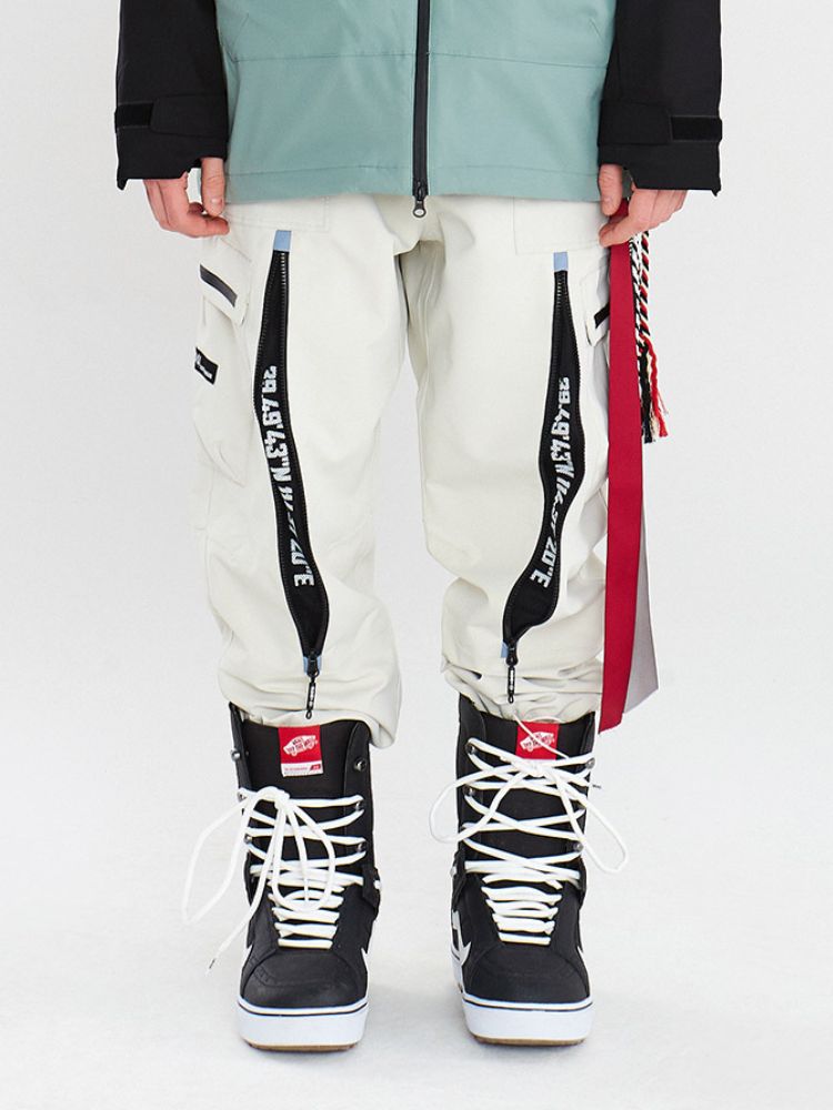 XwXwSeui Men Women Narrow Mouth Loose Ski Pants