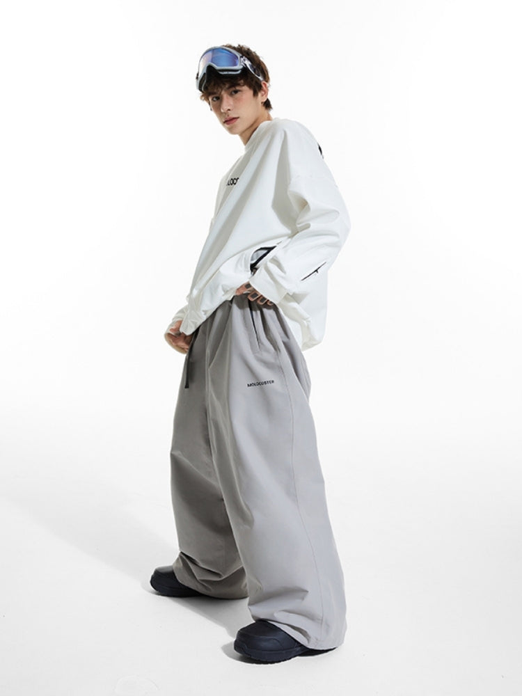 XwXwSeui Men Women Hip Hop Baggy Ski Pants