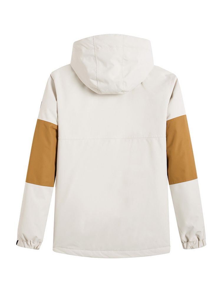 XwXwSeui Men Women Hooded Snow Jacket