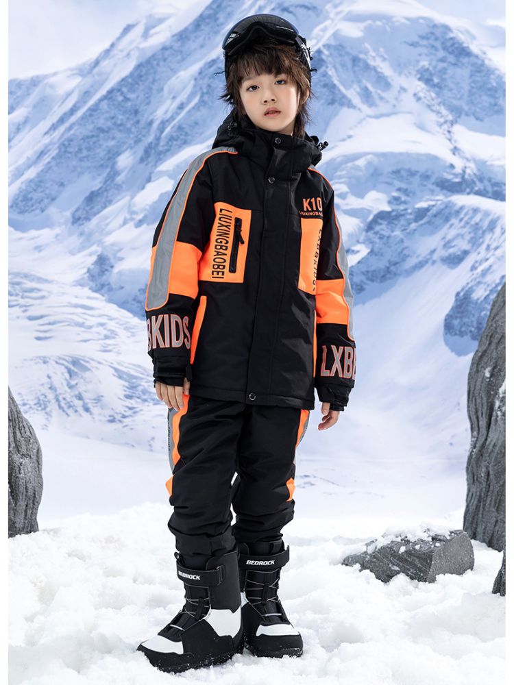 XwXwSeui Kids Loose Insulated Ski Pants