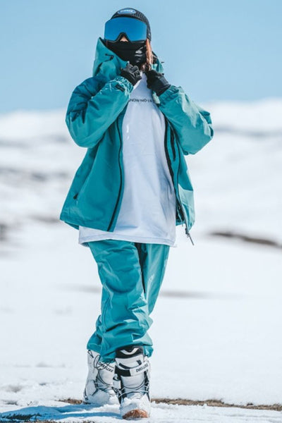 XwXwSeui Men Women Loose Thickened Snow Suits