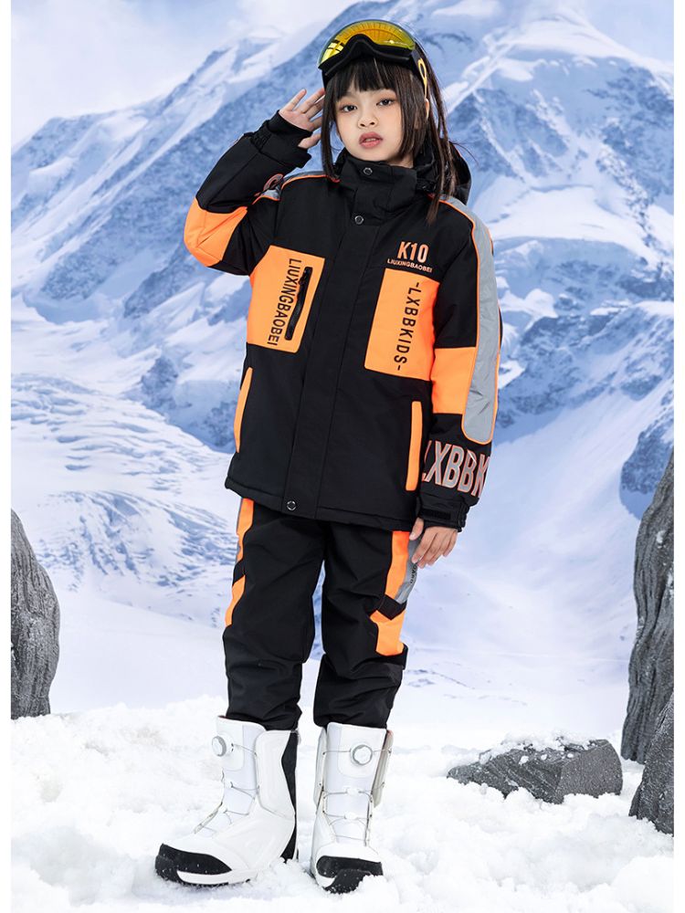 XwXwSeui Kids Loose Insulated Ski Pants