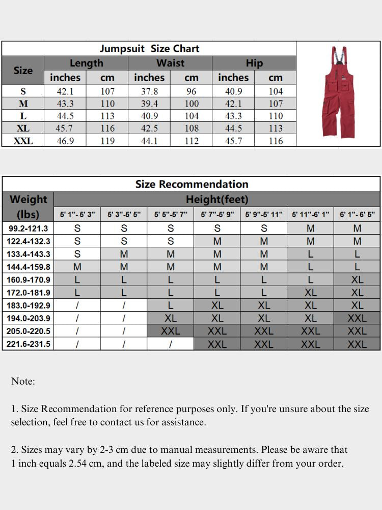 XwXwSeui Men Women Insulated Loose Baggy Snow Bibs