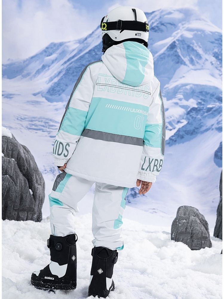 XwXwSeui Kids Reflective Insulated Snow Suits