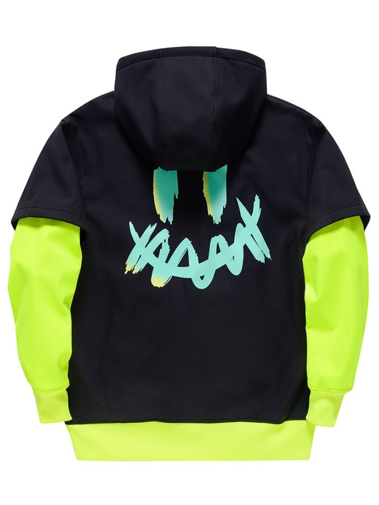 XwXwSeui Men Women Fleece Hoodie Ski Sweatshirt