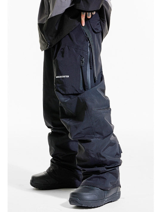 XwXwSeui Men Women Hip Hop Baggy Ski Pants