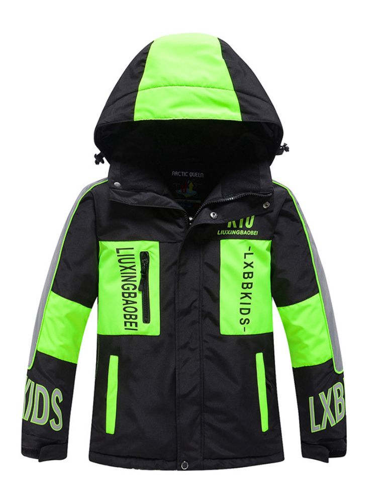 XwXwSeui Kids Reflective Insulated Snow Jacket