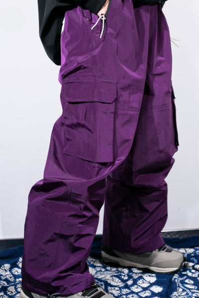 XwXwSeui Womens Mens Shell Breathproof Solid Baggy Fashion Skiing Trousers