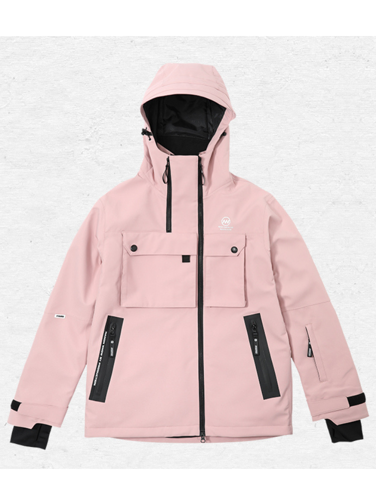 XwXwSeui Men Women  Limited Edition Hood Snow Jacket