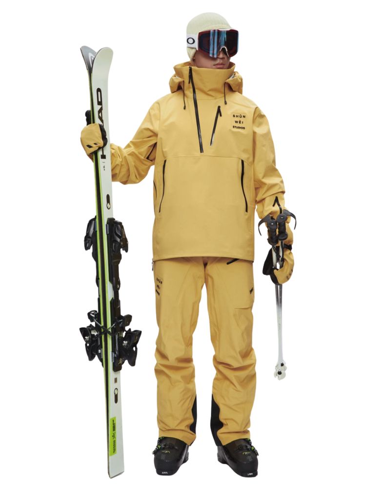 XwXwSeui Men Women 3L Waterproof Shell Snow Suits