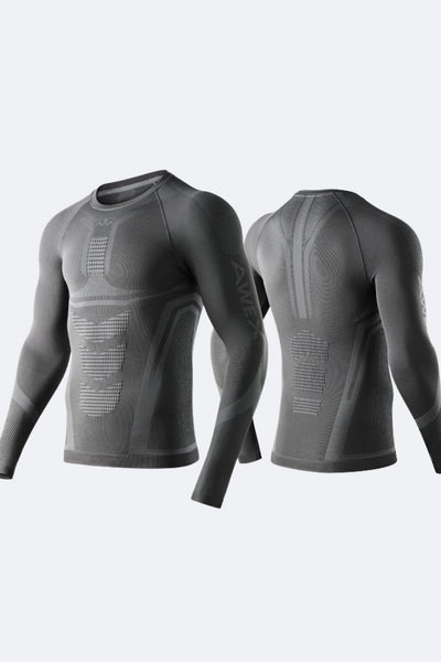 NANEND Men's Fleeced Skiing Base Layer