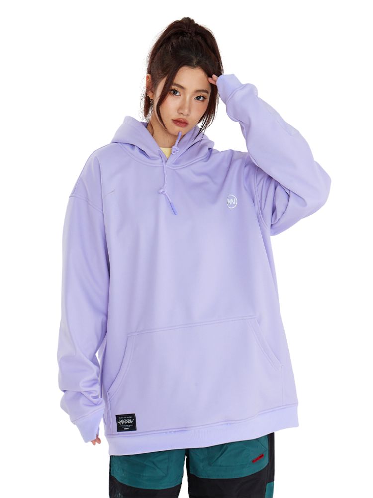 XwXwSeui Men Women Fleece Hoodie Loose Ski Sweatshirt