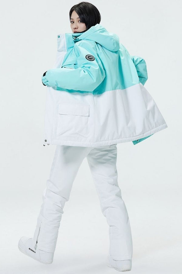 XwXwSeui Men Women Hooded Insulated Snow Suits