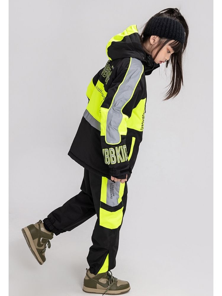 XwXwSeui Kids Reflective Insulated Snow Suits