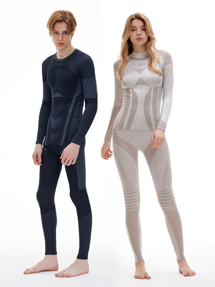 XwXwSeui Seamless Leggings Ski Base Layers