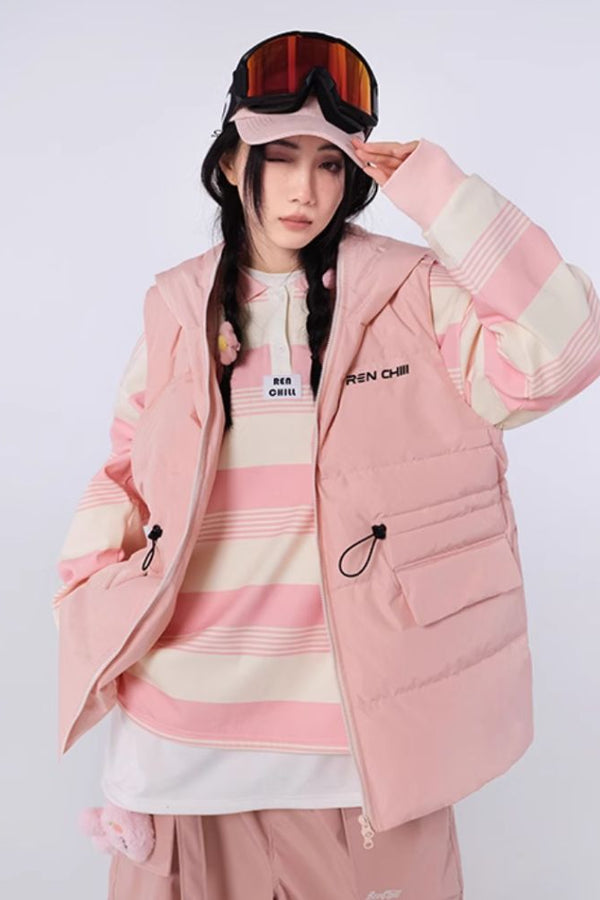 XwXwSeui Velvet Men's Women's Fashion Waterproof Loose Single Board Double Board Two Piece Sets