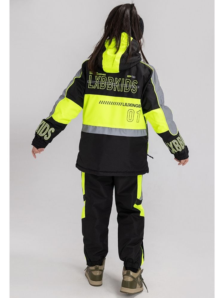 XwXwSeui Kids Reflective Insulated Snow Suits